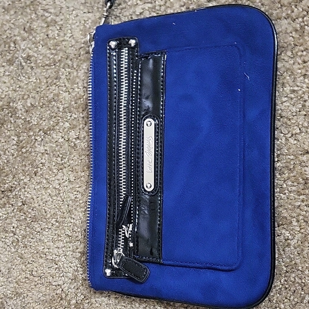 Blue wristlet